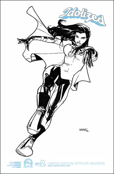Idolized issue 2-C Humberto Ramos 3:16 Sketch Cover