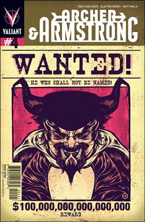 Archer & Armstrong (2012) issue 4-B Juan Doe Cover