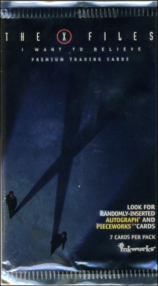 X-Files: I Want to Believe card 2 Sealed Pack
