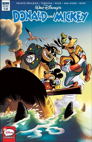Donald and Mickey issue 2 Ulrich Schroder Cover