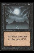 Magic the Gathering: Limited Edition Beta (Base Set) card 94 Bad Moon