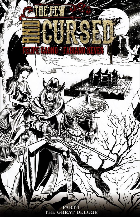 Few and Cursed issue 7-F Diogenes Neves Black and White Edition