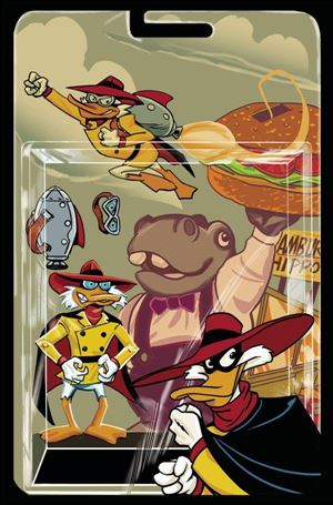 Negaduck issue 1-M Jeff Parker 1:20 Virgin Action Figure Cover