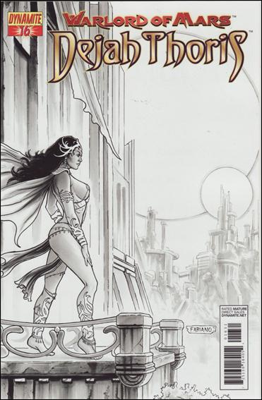 Warlord of Mars: Dejah Thoris issue 16-D Fabiano Neves 1:20 Black & White Cover