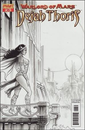 Warlord of Mars: Dejah Thoris issue 16-D Fabiano Neves 1:20 Black & White Cover