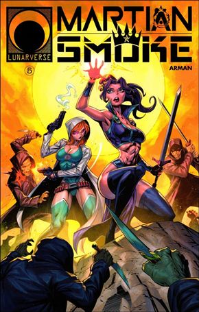 Martian Smoke issue 5 Pablo Verdugo Munoz Cover