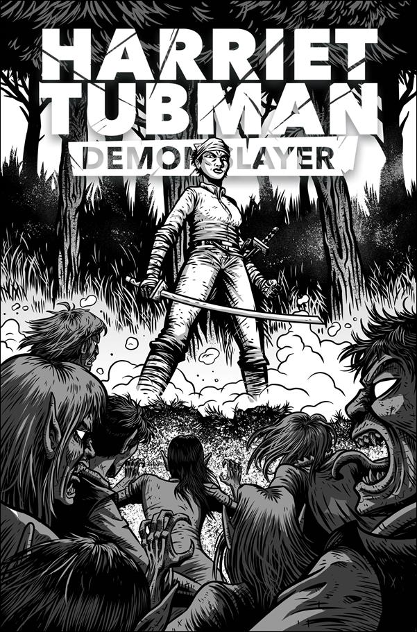 Harriet Tubman: Demon Slayer issue 3-C Luca Vassallo Cover