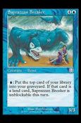 Magic the Gathering: Mercadian Masques (Base Set) card 98 Saprazzan Breaker