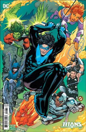 Titans (2023) issue 10-B Bradley Walker Cardstock Cover