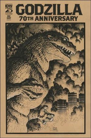 Godzilla: 70th Anniversary issue 1-E Arthur Adams 1:50 Cover