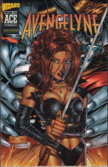 Avengelyne (1995) issue 1-C Wizard Ace Edition #14 with Acetate Cover