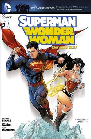 Superman/Wonder Woman issue 1-I Tony Daniel We Can Be Heroes Cover