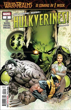 Hulkverines issue 2 Greg Land Cover