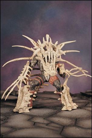 Spawn (Series  4) figure 3 Exo-Skeleton Spawn