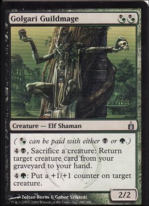 Magic the Gathering: Ravnica (Base Set)  card 248 Golgari Guildmage