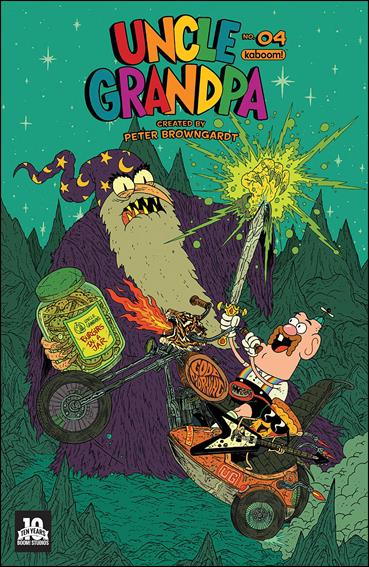 Uncle Grandpa issue 4 Ze Burnay Cover