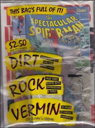 Spectacular Spider-Man (1976) issue 195-B Polybagged with Dirt Magazine and Cassette Tape