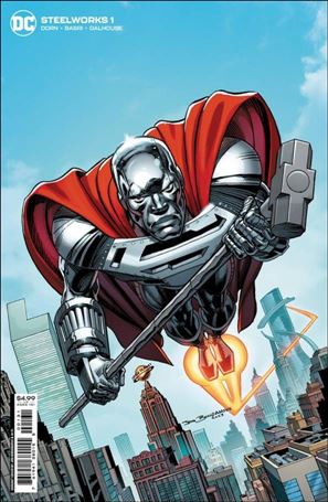 Steelworks issue 1-B Jon Bogdanove Cardstock Cover