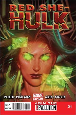Red She-Hulk issue 61 Jana Schirmer Cover