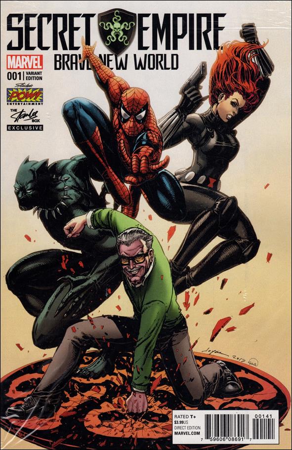 Secret Empire: Brave New World issue 1-D Polybagged Stan Lee Box Cover