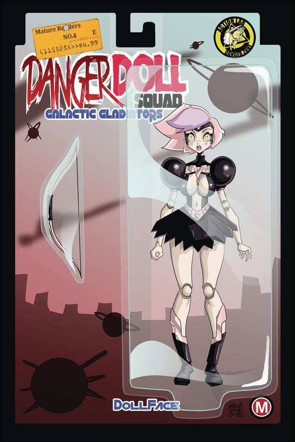 Danger Doll Squad: Galactic Gladiators issue 4-F Dan Mendoza Risque Cover