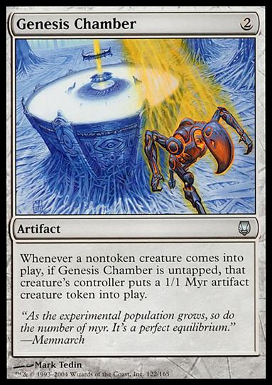 Magic the Gathering: Darksteel (Base Set) card 122 Genesis Chamber