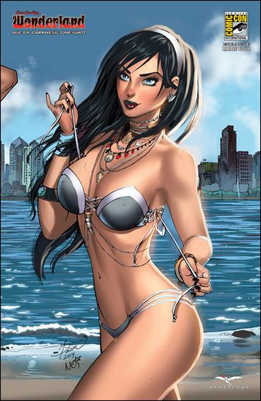 Grimm Fairy Tales Presents Wonderland: Age of Darkness issue One Shot-D Dawn McTeigue San Diego Comic-Con Cover 1/500