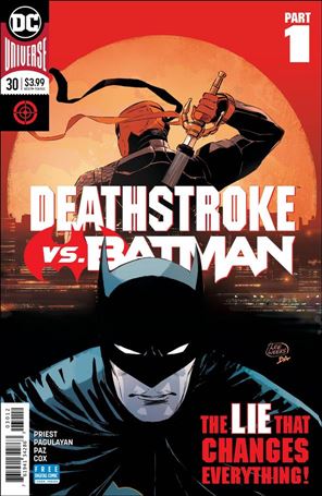 Deathstroke (2016) issue 30-C Lee Weeks Red Cover (2nd Printing)