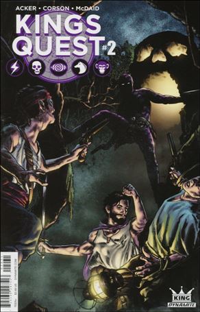 Kings Quest issue 2-C Colton Worley Subscription Cover