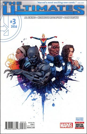 Ultimates (2016) issue 3-D Kenneth Rocafort Cover (2nd Printing)