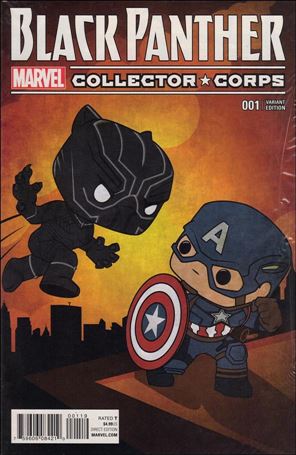 Black Panther (2016) issue 1-T Polybagged Collector Corps Cover