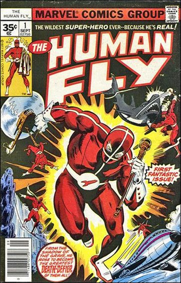 Human Fly issue 1-B 35 Cent Price Cover