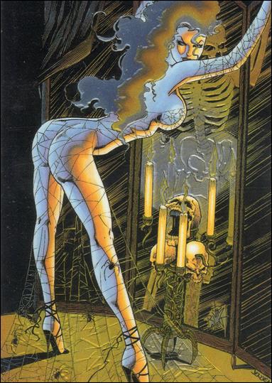 Lady Death Series II (Parallel Sticker Base Set) card 84 Ominous Prediction
