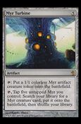 Magic the Gathering: Mirrodin Besieged (Base Set) card 117 Myr Turbine