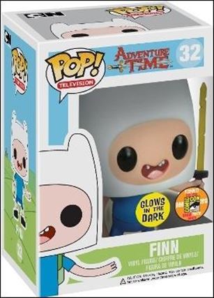 POP! Television figure 32-B Finn with Sword (Glow-in-the-Dark)