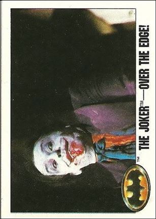 Batman: Series 1 (Base Set) card 129 The Joker - Over the Edge!