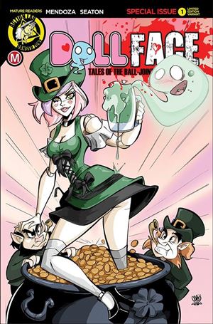 Dollface St. Patrick's Day Special issue 1-C Marcelo Trom Cover 1/1500