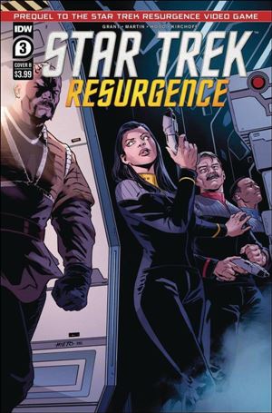 Star Trek: Resurgence issue 3-B Carlos Nieto Cover