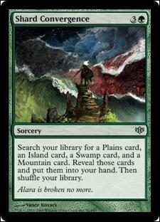 Magic the Gathering: Conflux (Base Set) card 91 Shard Convergence