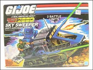 G.I. Joe: A Real American Hero (Battle Force 2000) Vehicles figure 4 Sky Sweeper (Anti-Aircraft Tank)