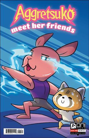 Aggretsuko: Meet Her Friends issue 1-B Cassie Anderson Cover