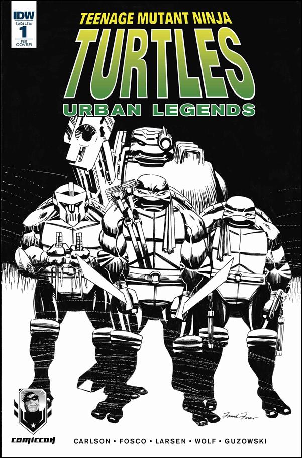 Teenage Mutant Ninja Turtles: Urban Legends issue 1-D Frank Fosco Ottawa Comic Con Cover