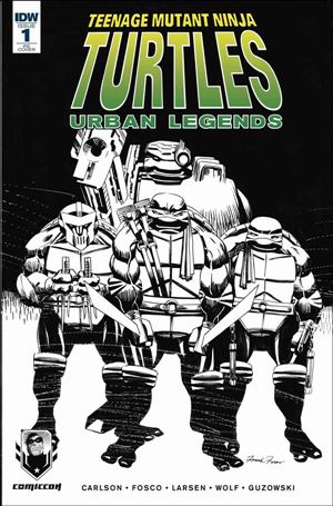 Teenage Mutant Ninja Turtles: Urban Legends issue 1-D Frank Fosco Ottawa Comic Con Cover