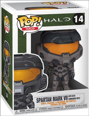 POP! Halo figure 14 Spartan Mark VII with VK78 Commando Rifle