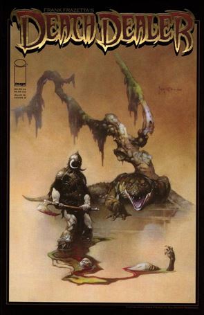 Frank Frazetta's Death Dealer (2007) issue 4 Frank Frazetta Cover