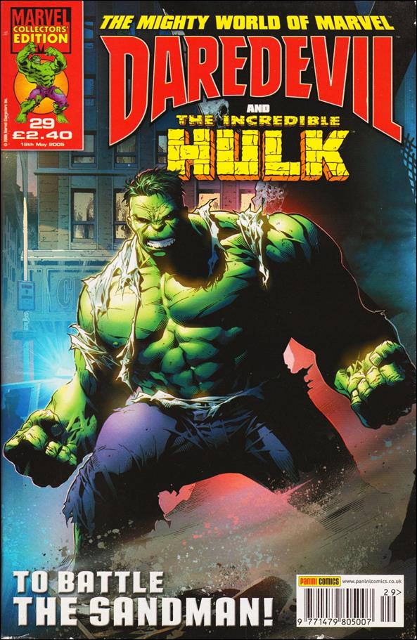 Mighty World of Marvel (UK) (2003) issue 29 Cardstock Cover