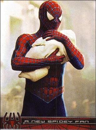 Spider-Man: The Movie (Base Set) card 65 A New Spidey Fan