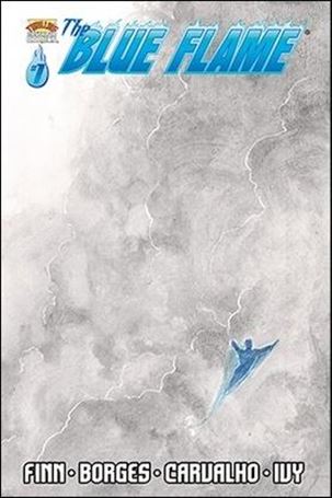 Blue Flame issue 1-C Barry Kitson Cover