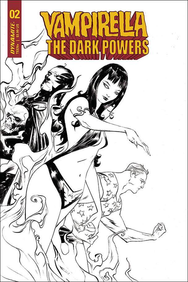 Vampirella: The Dark Powers issue 2-S Jae Lee 1:40 Black & White Cover