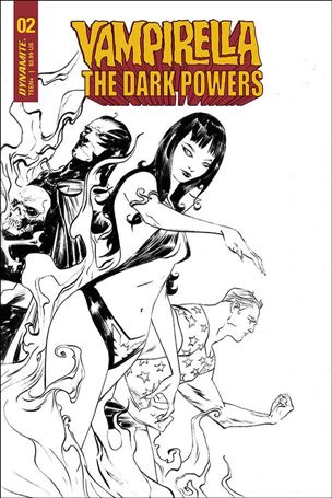 Vampirella: The Dark Powers issue 2-S Jae Lee 1:40 Black & White Cover